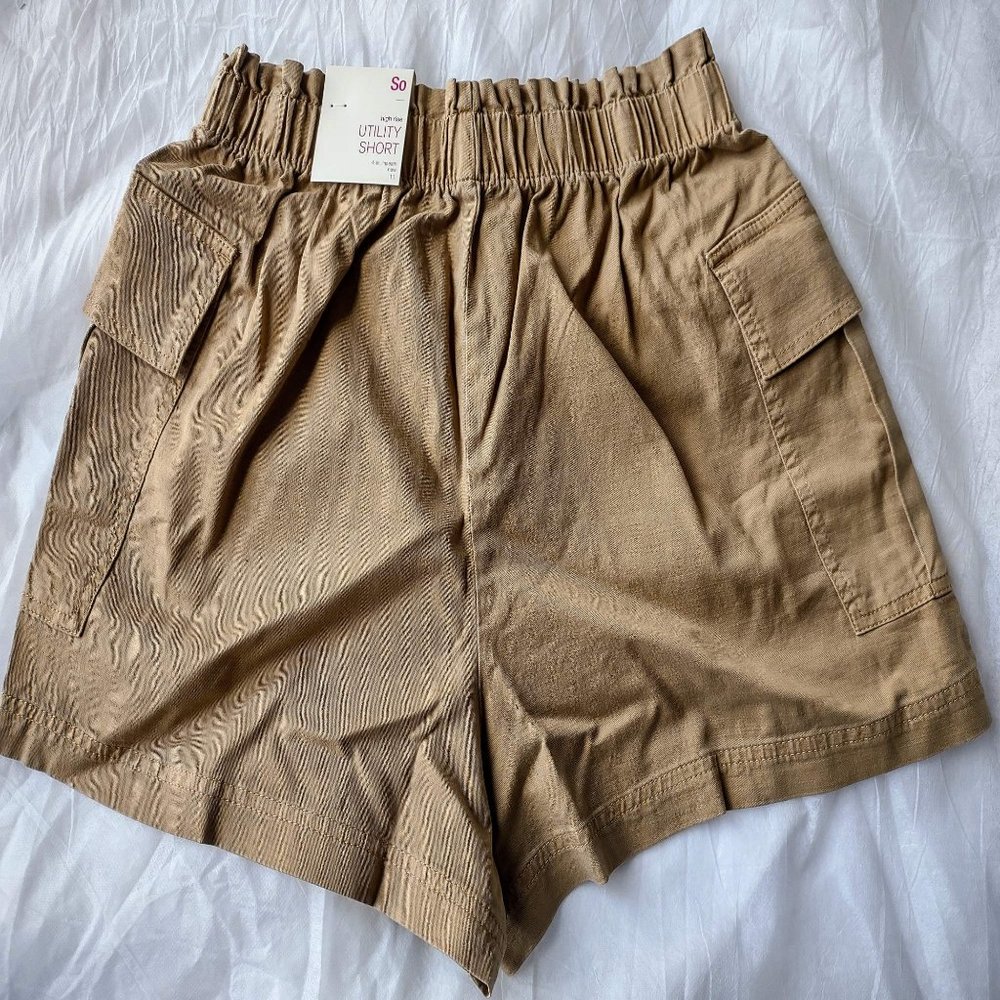 NWT Tan Twill Shorts - Picture 4 of 6